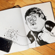 Illustration for article titled Fun illustrations of a cartoon fighting his creator